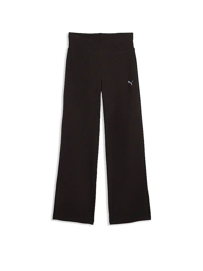 Pantaloni da jogging da donna Essentials Elevated a vita alta nero | XS