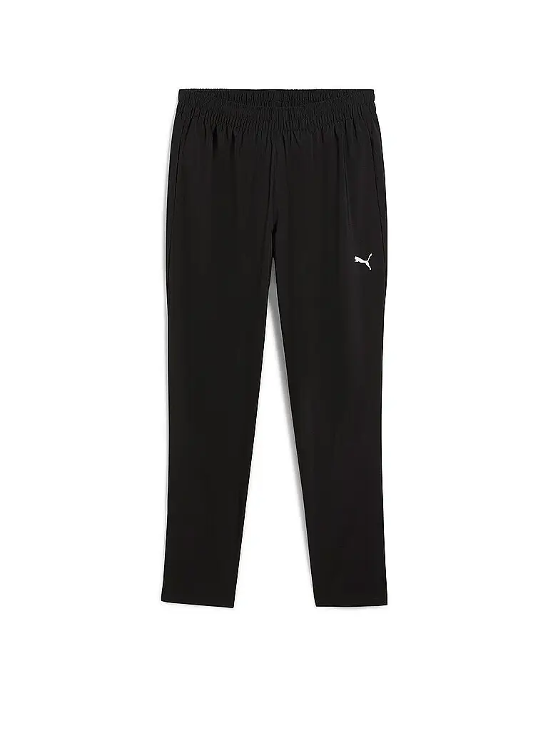 Pantaloni da jogging da uomo Woven Tapered nero | S