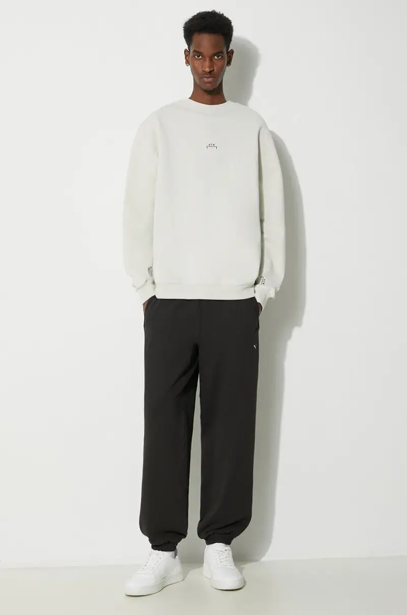 pantaloni da jogging in cotone MMQ Sweatpants colore nero 624007