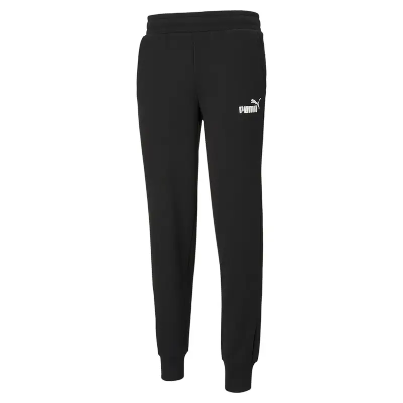Pantaloni da tuta Essentials con logo da uomo PUMA Black | Puma Nero