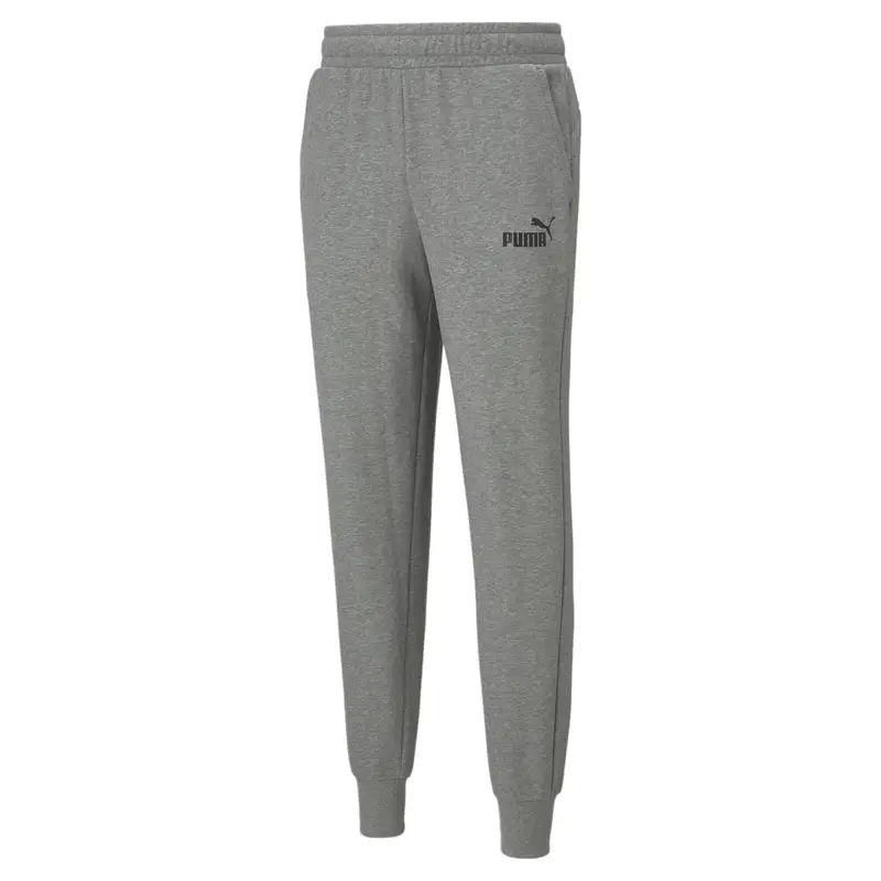 Pantaloni da tuta Essentials con logo da uomo PUMA Medium Gray Heather | Puma Grigio