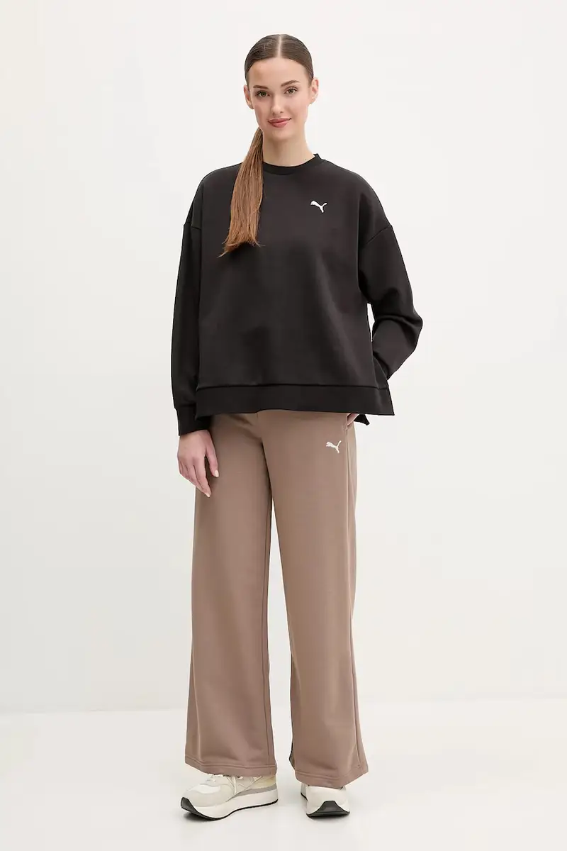 pantaloni della tuta donna colore marrone 629754 miniatura 2