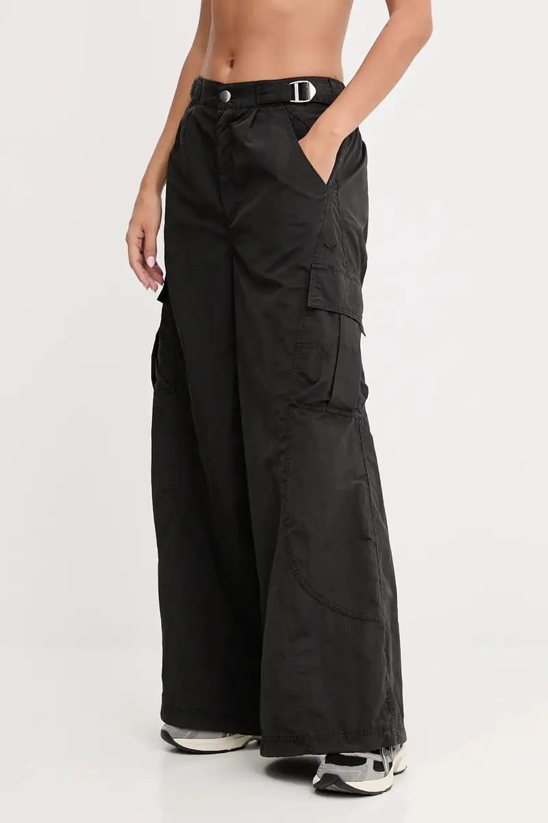 pantaloni donna colore nero 632507 miniatura 4