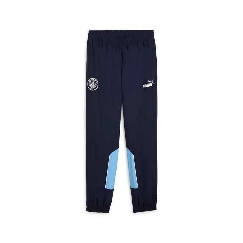 Pantaloni fitness da ginnastica Manchester City 2024/25 Bleu