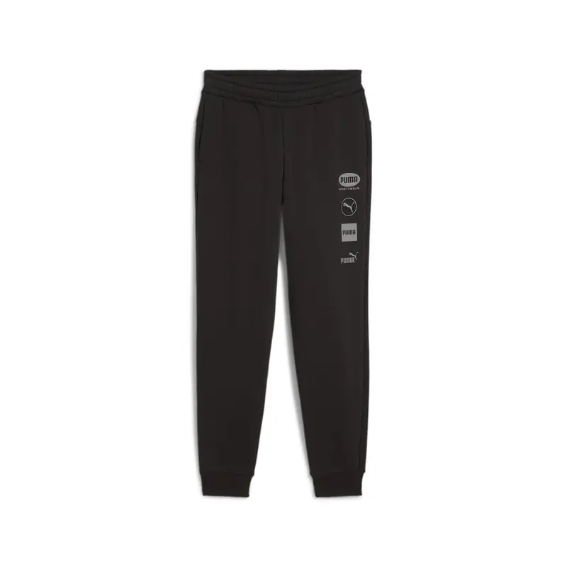 Pantaloni grafici PUMA POWER per ragazzi PUMA Black | Puma Nero
