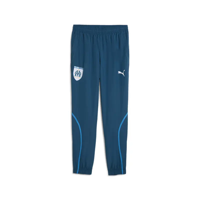 Pantaloni in tessuto pre-partita Olympique de Marseille da uomo PUMA | Puma Blu cielo