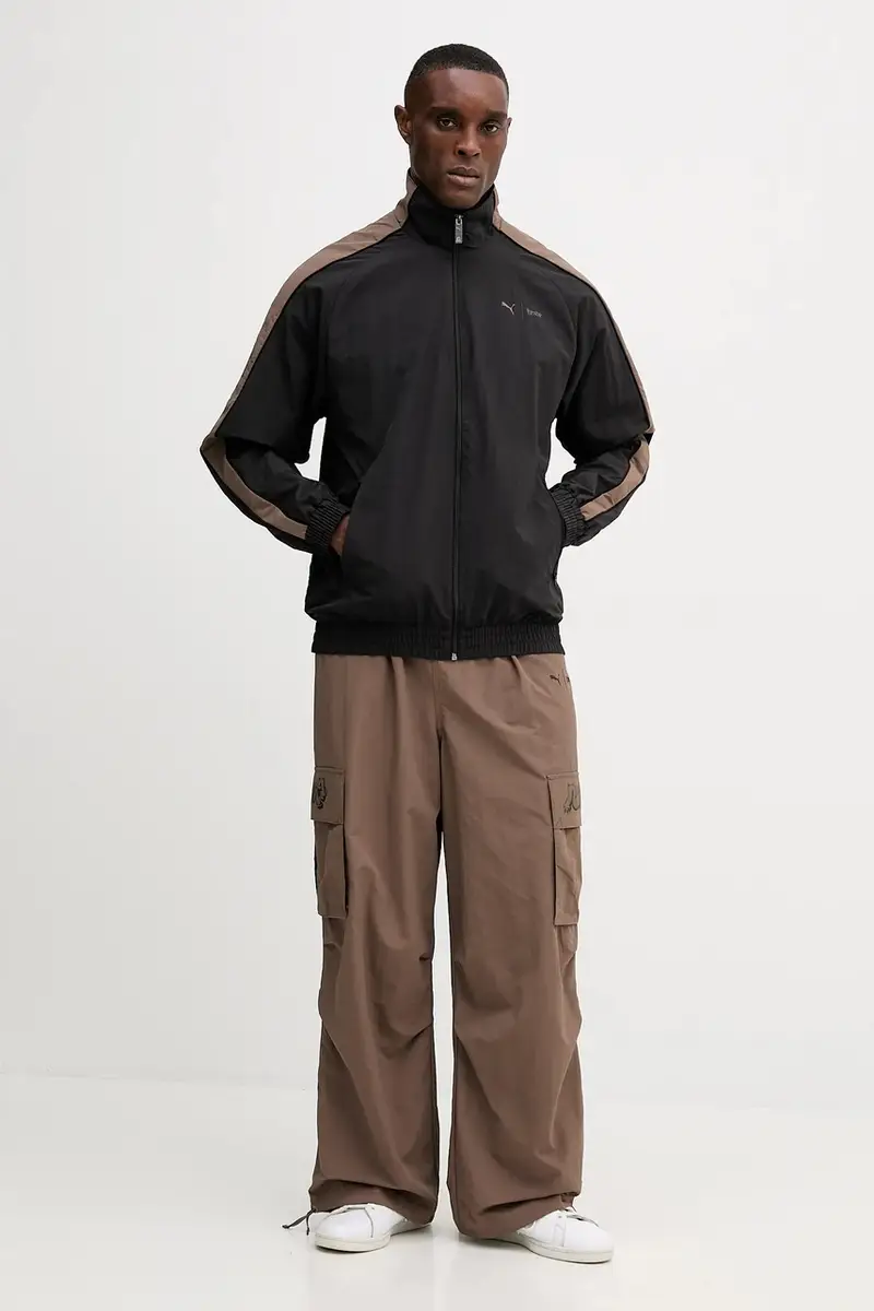 pantaloni PUMA x RIPNDIP uomo colore marrone 632417 miniatura 2