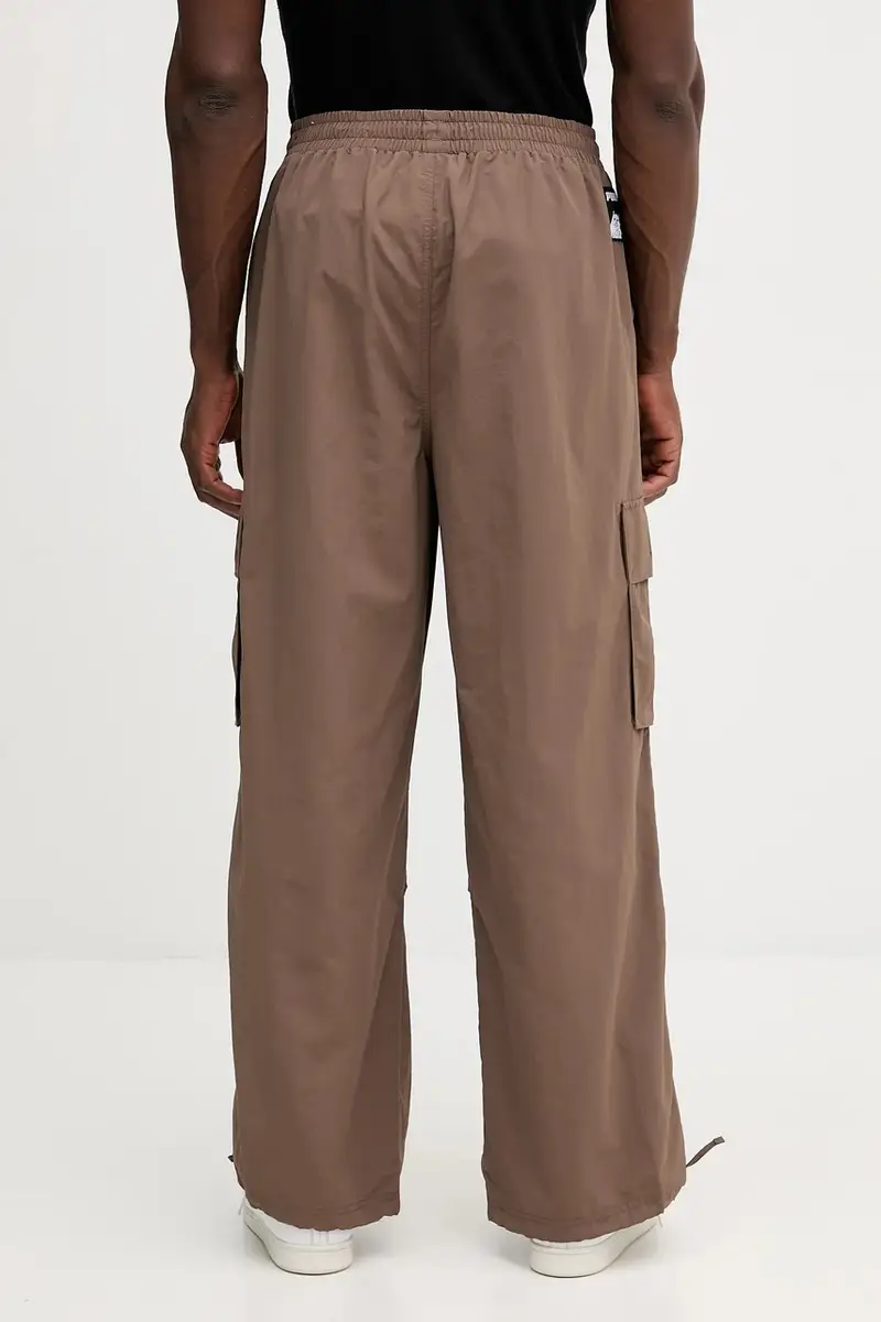 pantaloni PUMA x RIPNDIP uomo colore marrone 632417 miniatura 3