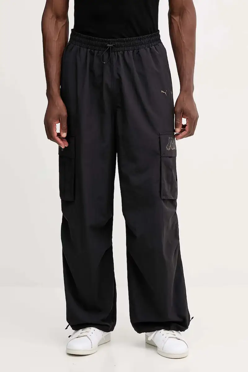 pantaloni PUMA x RIPNDIP uomo colore nero 632417