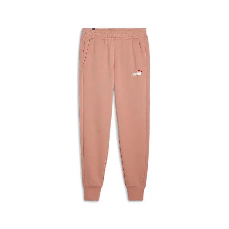 Pantaloni running Puma ESS+ 2 Col Logo Rose