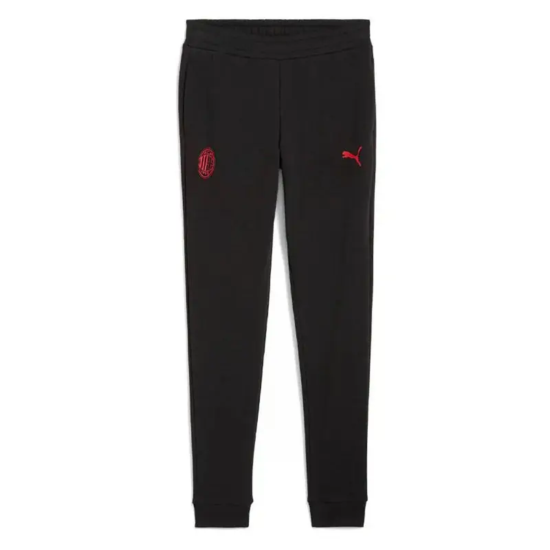 Pantaloni Tuta Ac Milan Ess Nero Rosso Bambino 164 cm