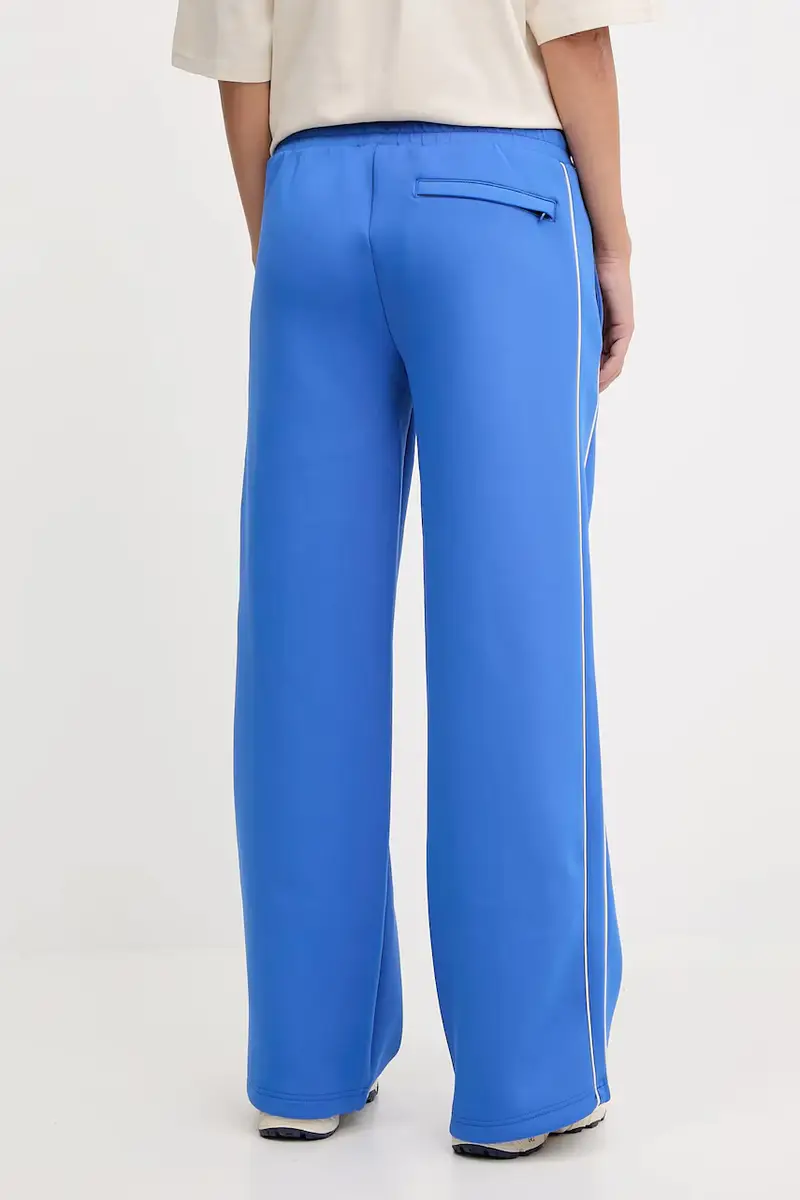 pantaloni tuta di cotone donna colore blu 632332 miniatura 3