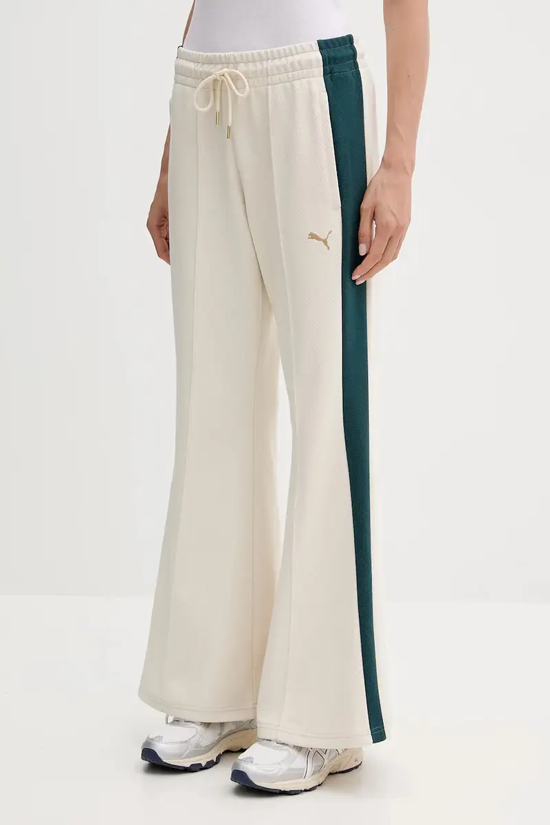 pantaloni tuta donna colore beige 632138 miniatura 4