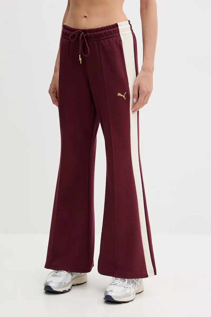 pantaloni tuta donna colore granata 632138