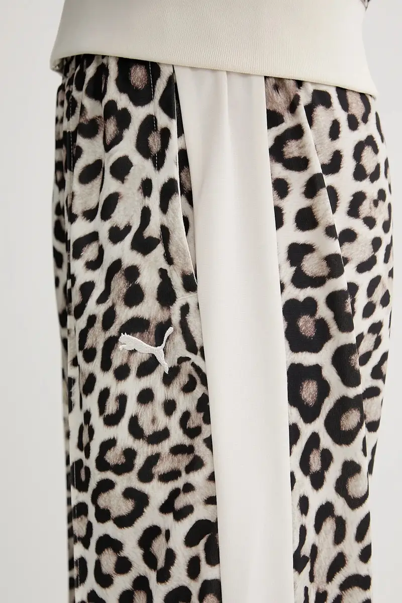 pantaloni tuta donna colore marrone 632343 Beige miniatura 5