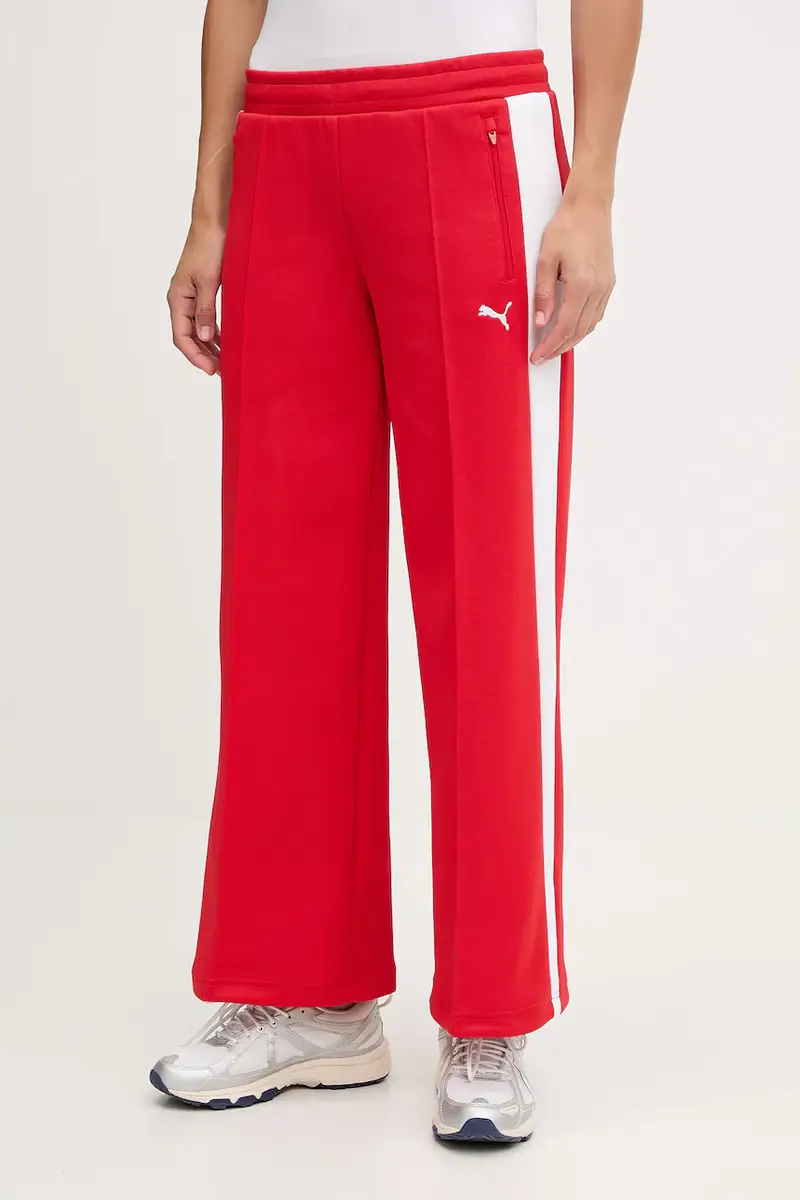 pantaloni tuta donna colore rosso 629803