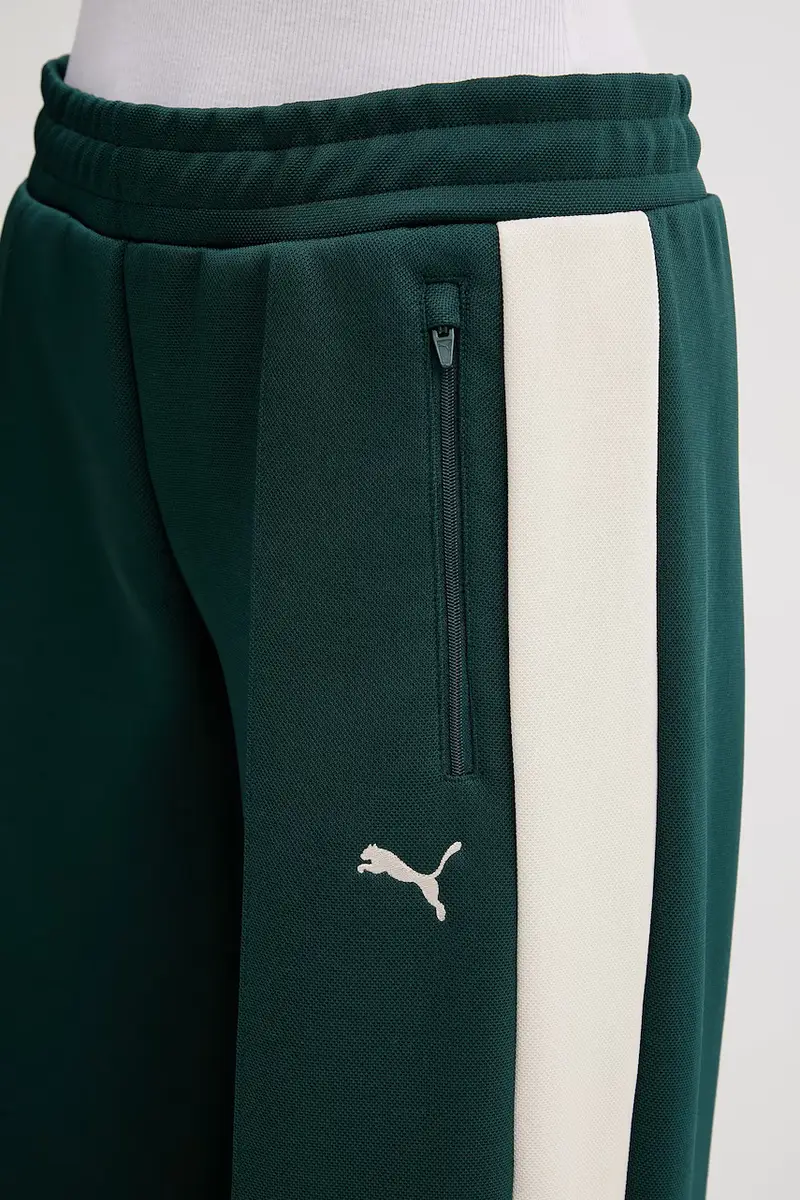 pantaloni tuta donna colore verde 629803 miniatura 4