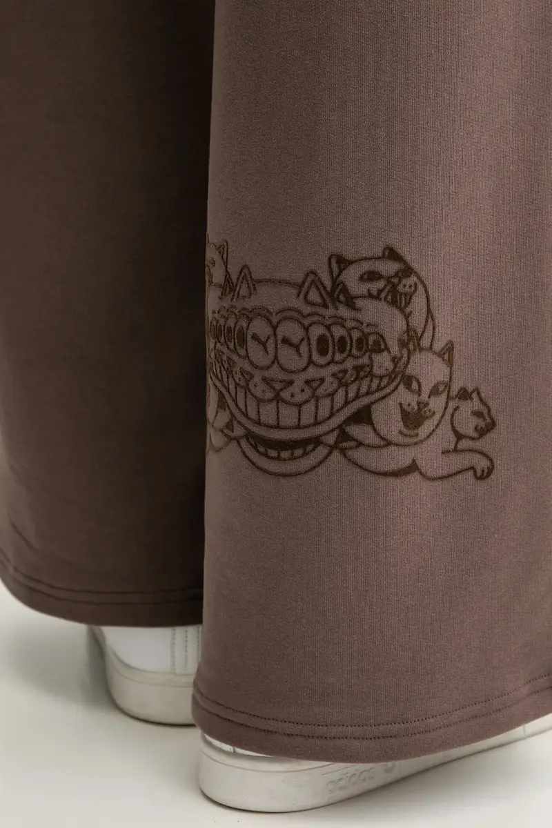 pantaloni tuta PUMA x RIPNDIP uomo colore marrone 632416 miniatura 5