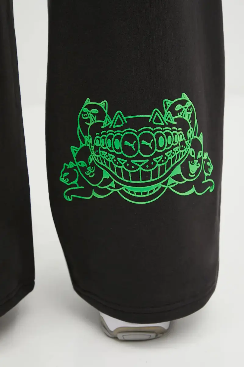 pantaloni tuta PUMA x RIPNDIP uomo colore nero 632416 miniatura 4