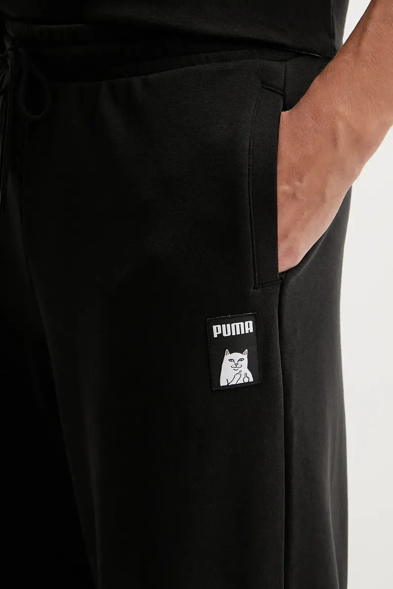 pantaloni tuta PUMA x RIPNDIP uomo colore nero 632416 miniatura 4