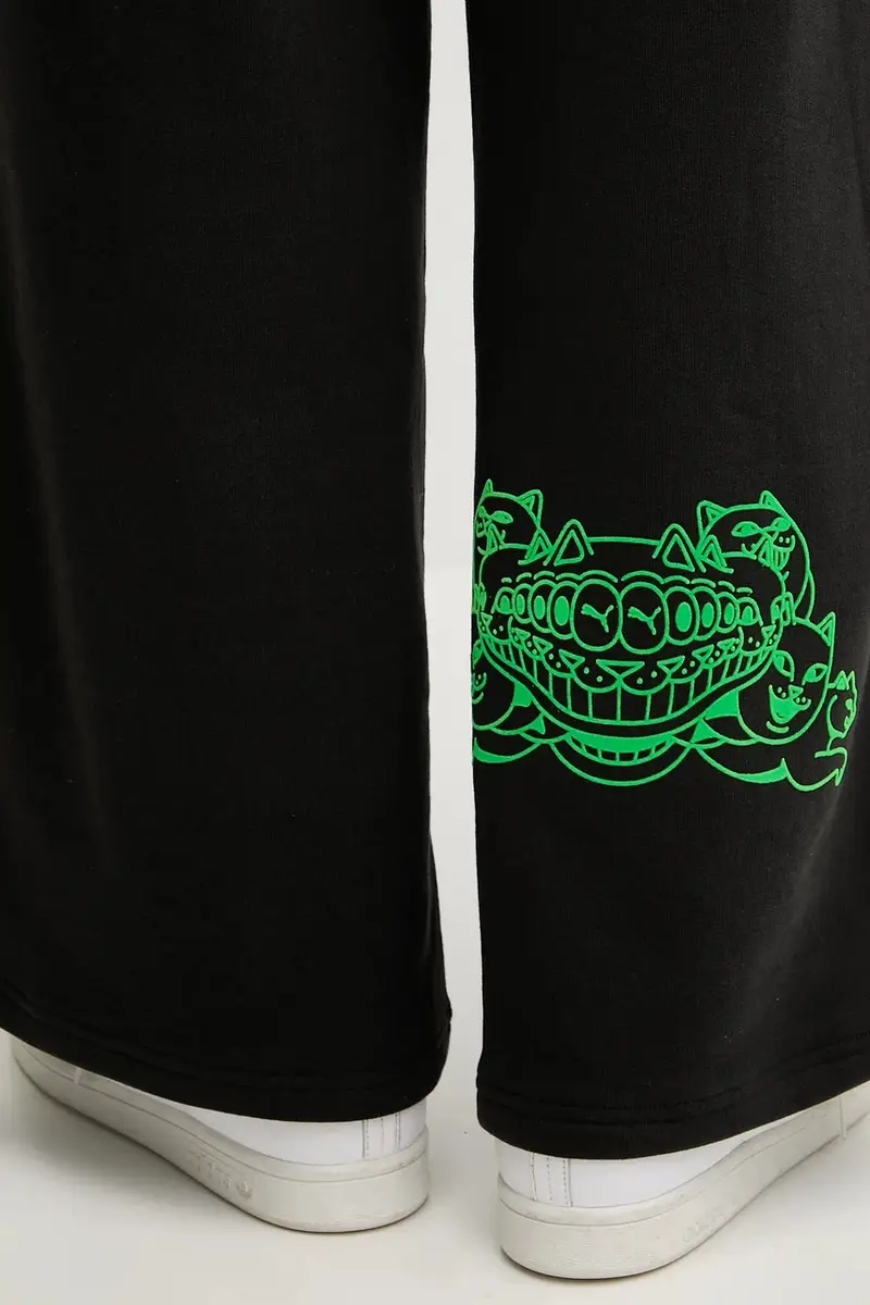 pantaloni tuta PUMA x RIPNDIP uomo colore nero 632416 miniatura 5