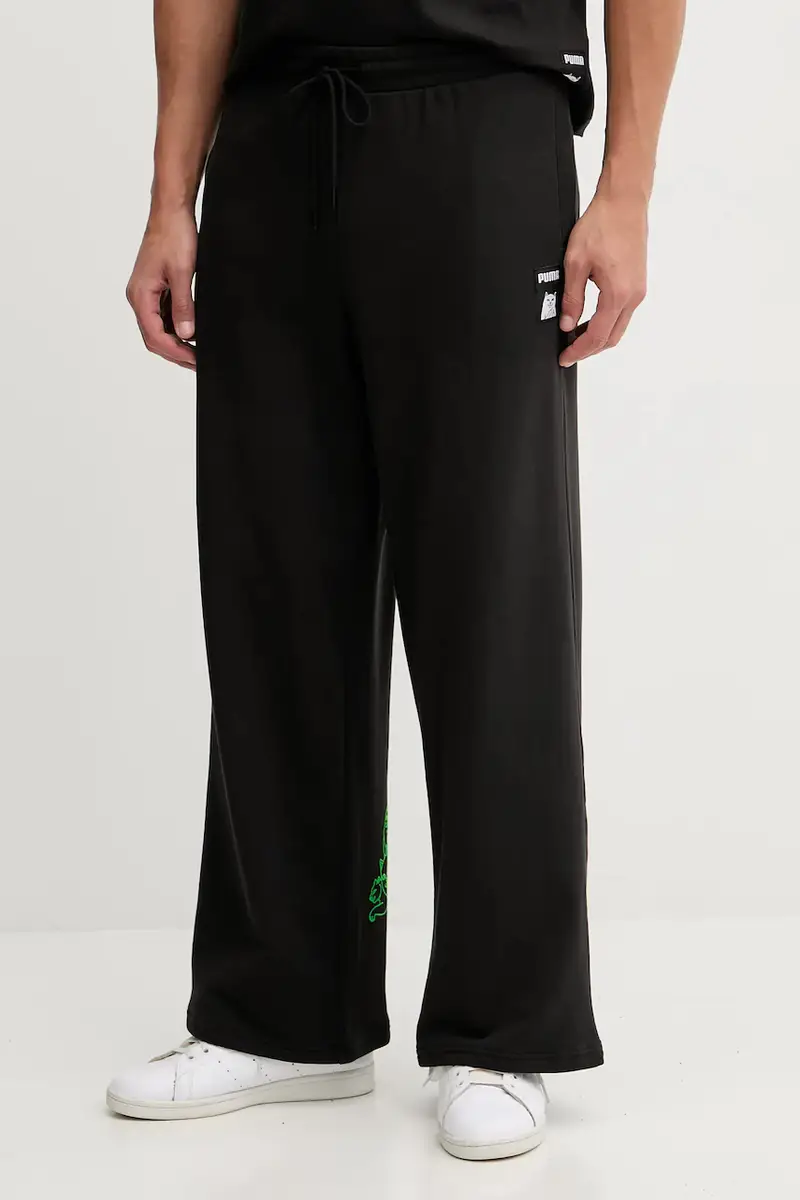 pantaloni tuta PUMA x RIPNDIP uomo colore nero 632416