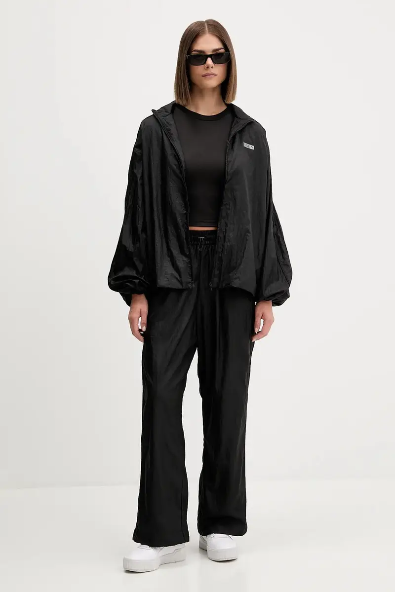 pantaloni tuta PUMA x ROSÉ donna colore nero 633796 miniatura 2