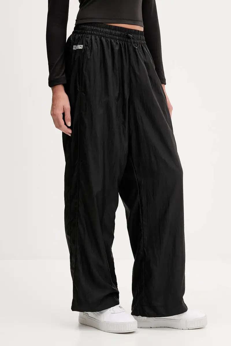 pantaloni tuta PUMA x ROSÉ donna colore nero 633796 miniatura 4