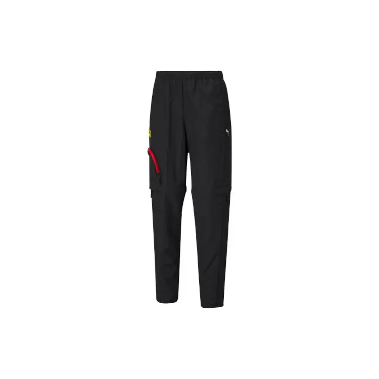 Pantaloni Tuta Tessuti Sportivi Casual Serie Ferrari Puma Uomo Pantaloni Neri 599800-01 L