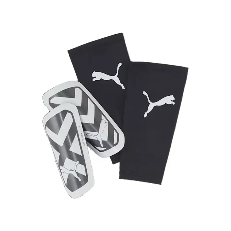 Parastinchi Calcio Senza Cavigliere Ultra Light Bianco Nero Uomo L