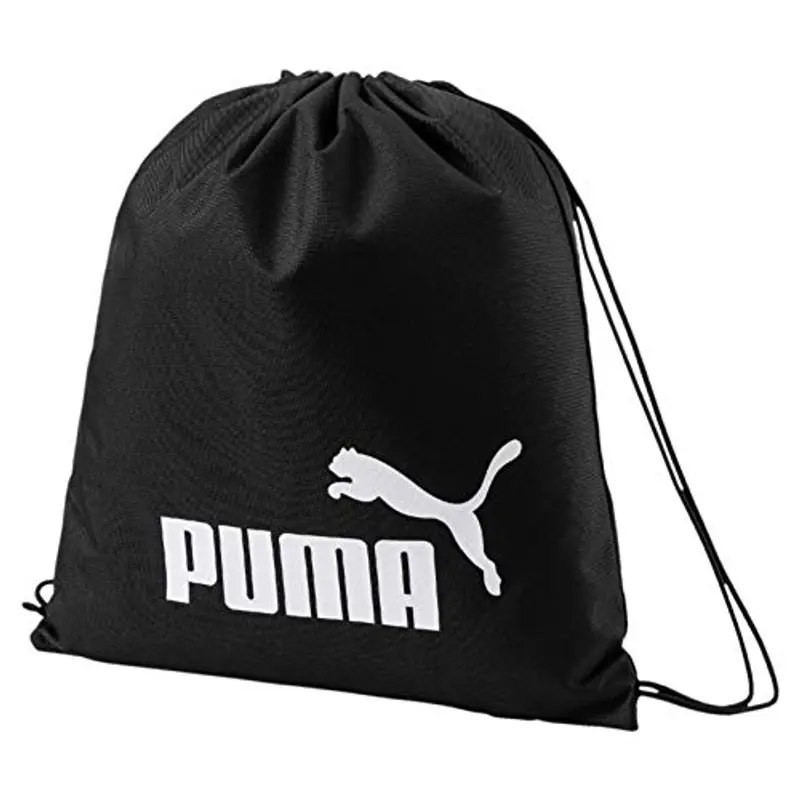 PUMA Phase, Sacca Sportiva Unisex-Adulto, Nero Black), Taglia Unica & Phase Wallet, Portafoglio Unisex Adulto, Nero, Taglia Unica miniatura 2