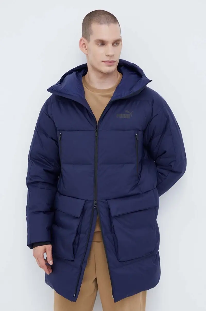 piumino uomo Blu navy