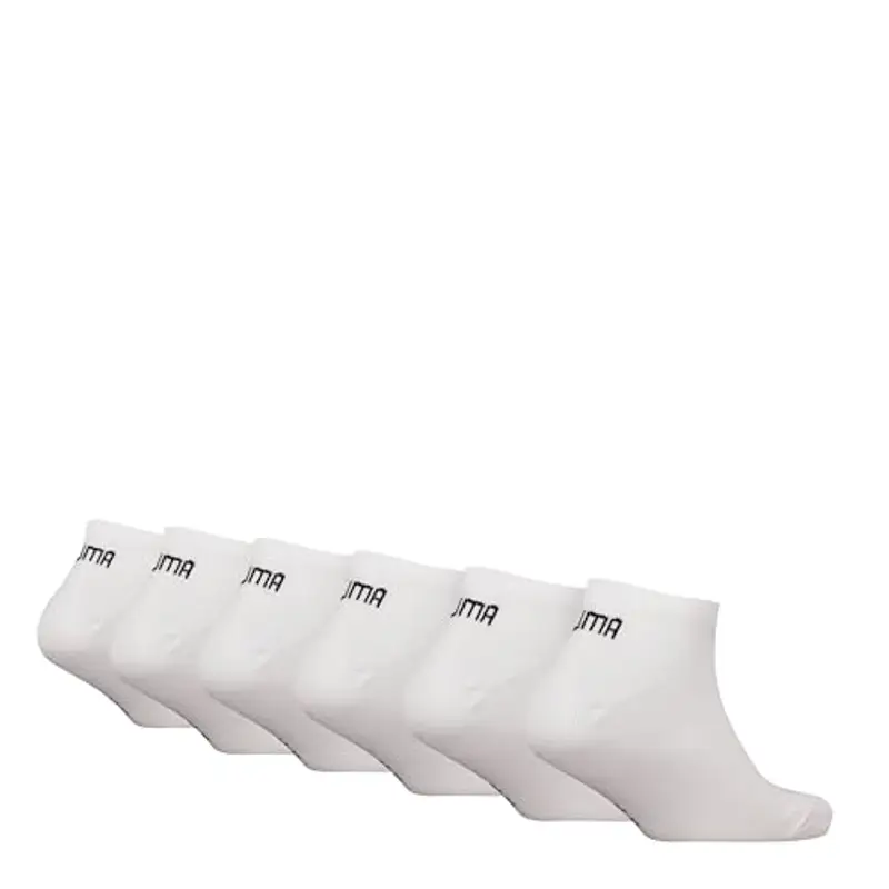 PUMA Plain Sneaker, Calzini Unisex - Bambini e ragazzi, Bianco, 27-30 miniatura 2