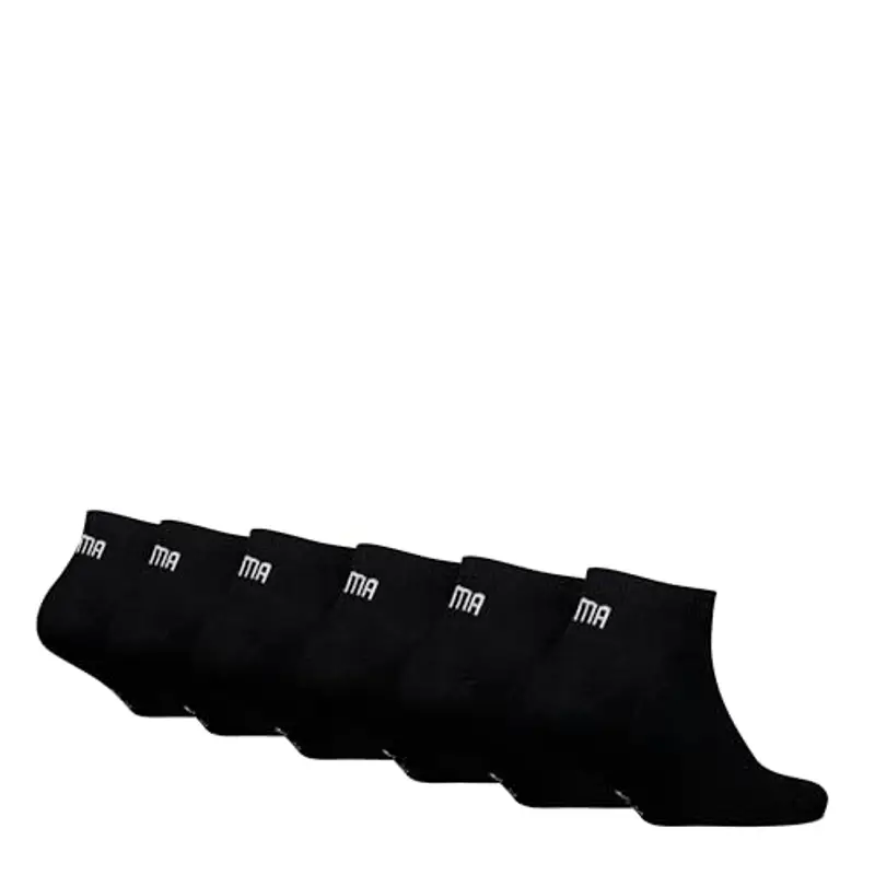 PUMA Plain Sneaker, Calzini Unisex - Bambini e ragazzi, Nero, 23-26 miniatura 2