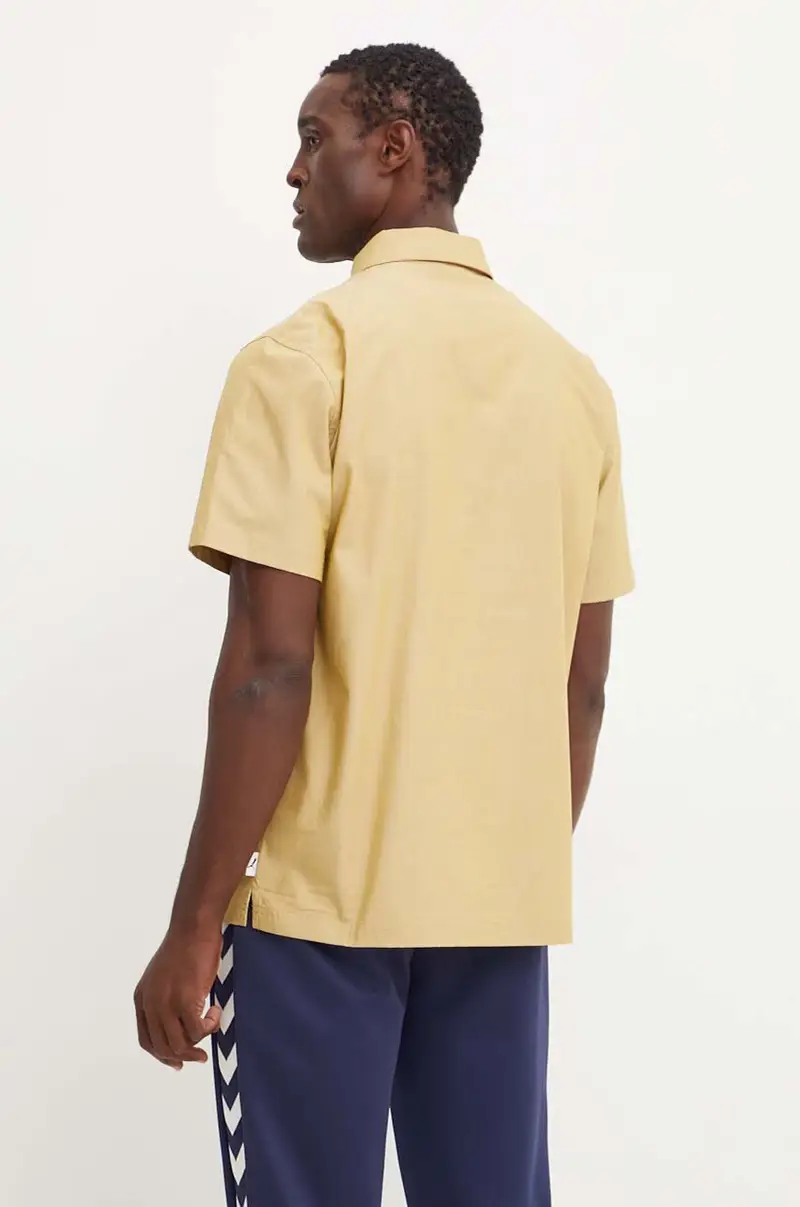 polo in cotone MMQ colore beige 626642 Giallo miniatura 3