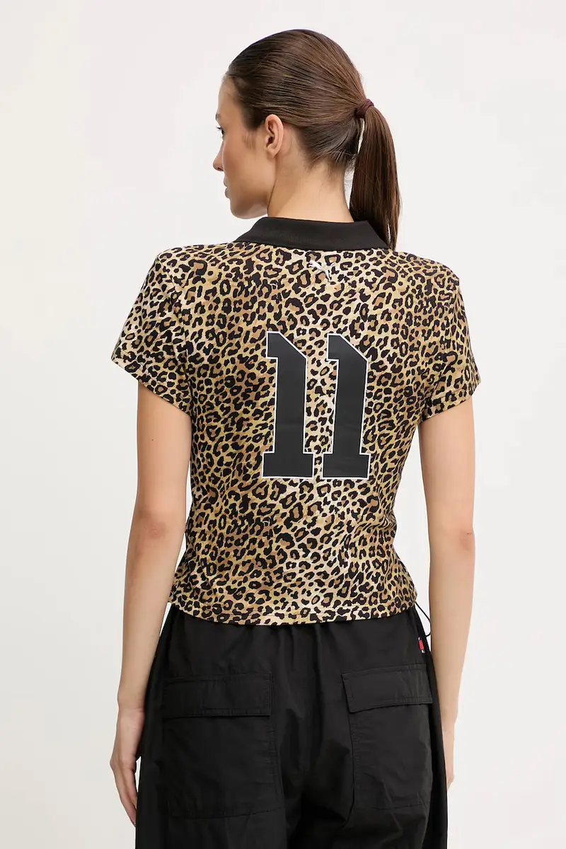 Puma Polo Donna Nero 3649395 miniatura 3