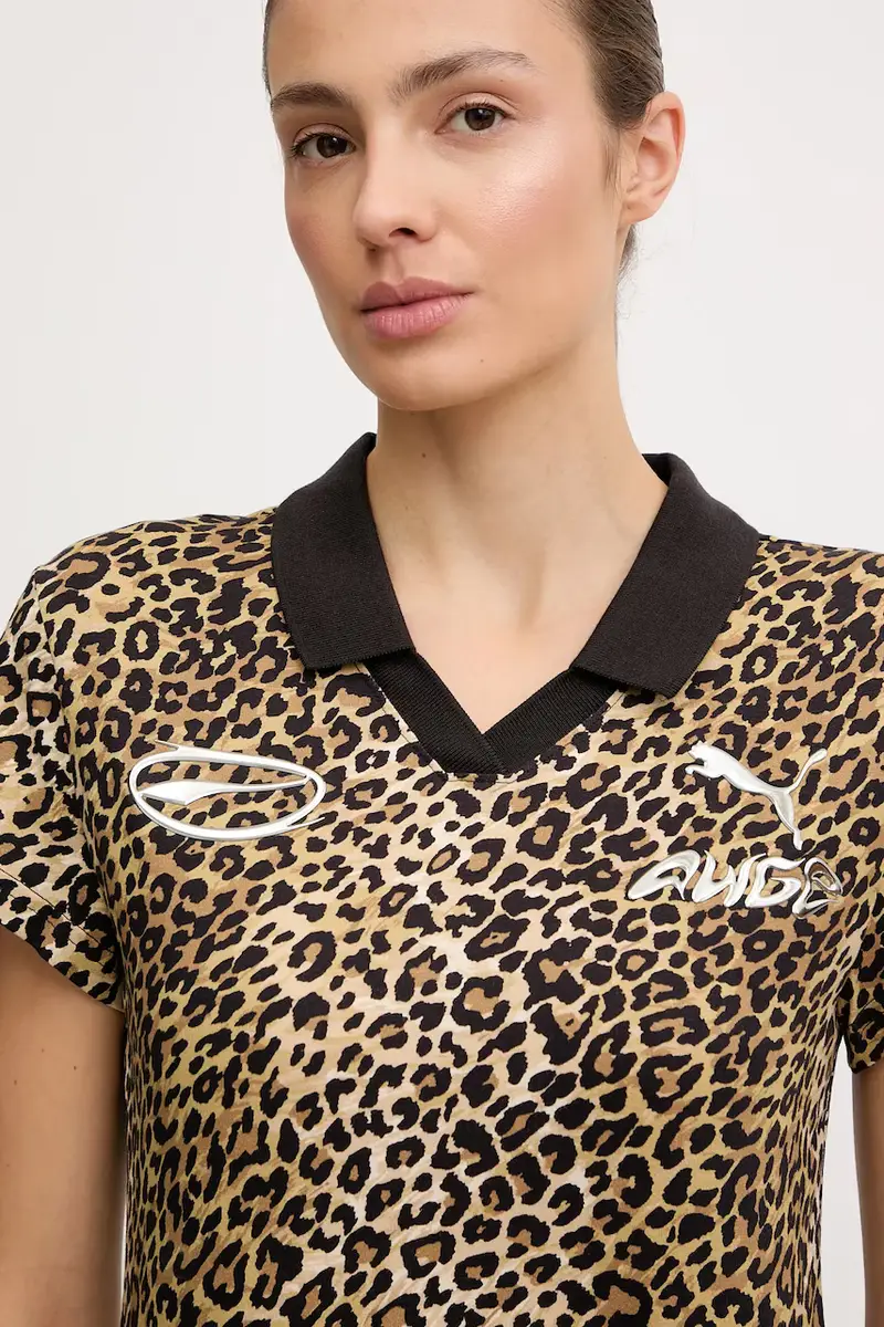 Puma Polo Donna Nero 3649395 miniatura 4