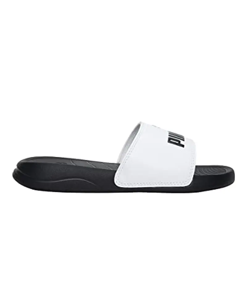 PUMA Popcat 20 Jr, Scarpe da Spiaggia e Piscina, Bianco White Black, 38 EU miniatura 2