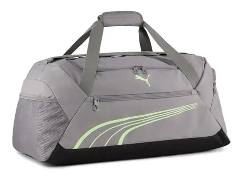 PUMA PUMA FUNDAMENTAL Medium Sports Bag - Borse sportive Unisex, Cast Iron, OSFA