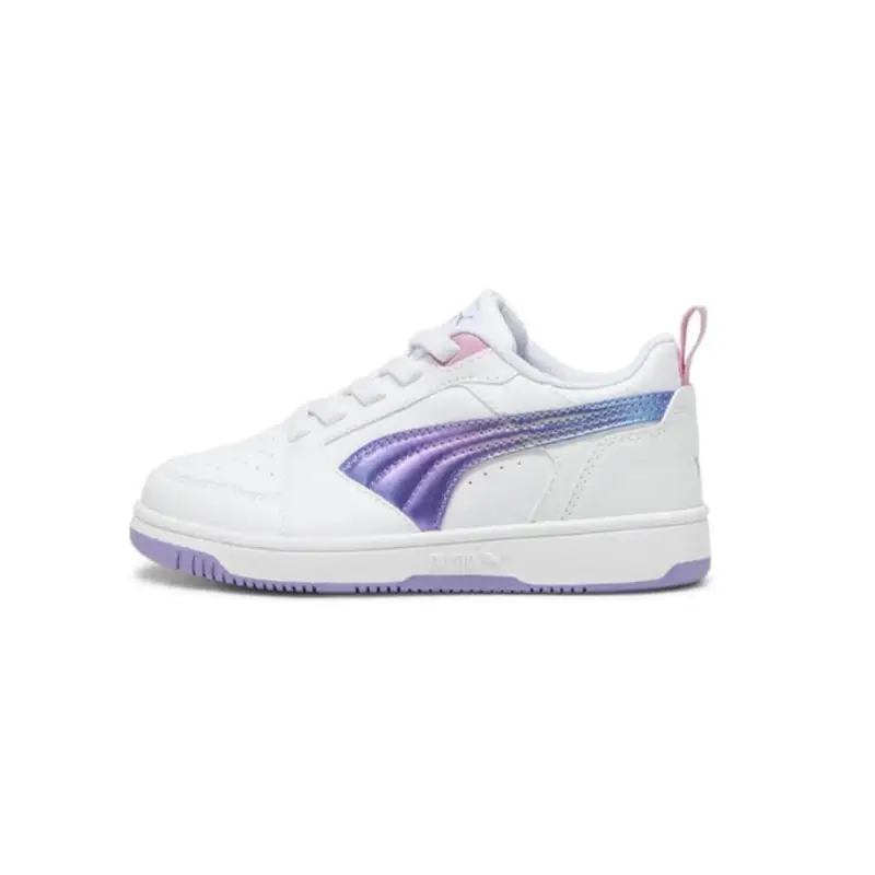 Rebound V6 Lo Bouncy Sky Ac Ps Bianco Viola - Sneakers Bambino EUR 34 / UK 1 5