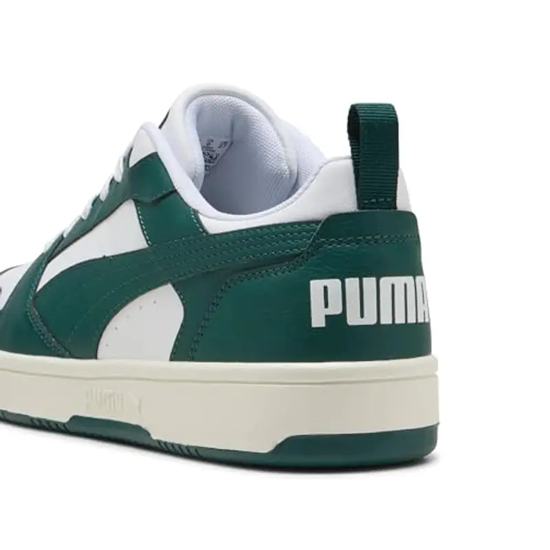 PUMA Rebound V6 Low, Sneaker Unisex-Adulto, White Dark Myrtle Warm White, 43 EU miniatura 2
