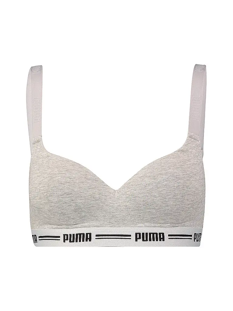 Reggiseno sportivo da donna grigio | S