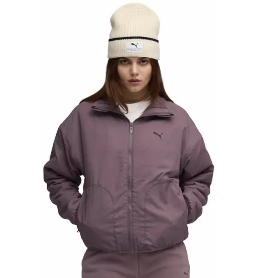 Reversible Hybrid Sherpa W - giacca tempo libero - donna Dark Violet