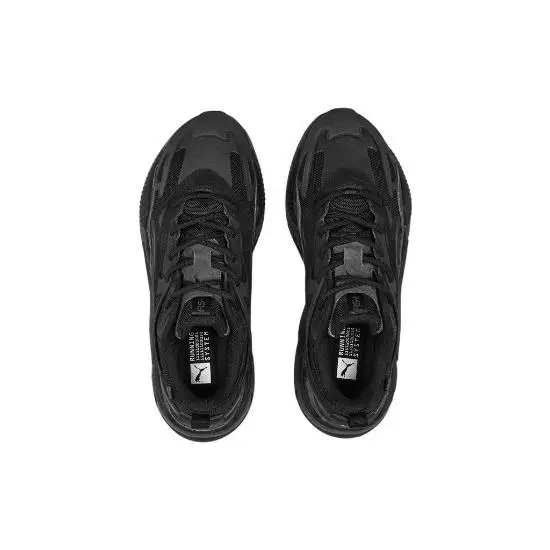 RS-X Efekt Premium Nero Grigio Forte Scarpe Casual Unisex 390776-01 EU 44 nero miniatura 3