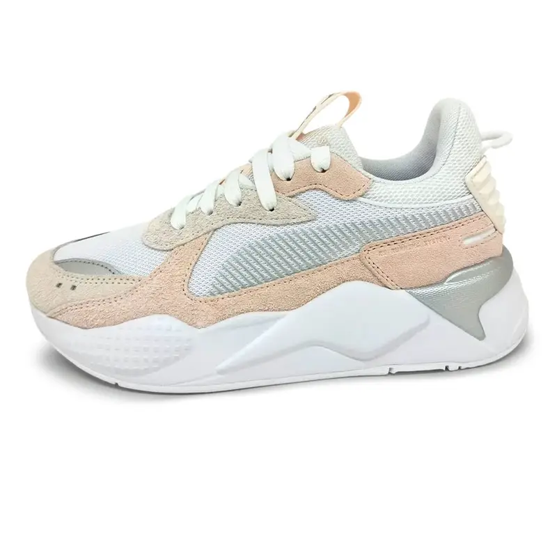 Rs-X Mesh Suede Bianco Argento - Sneakers Donna EUR 37 / UK 4