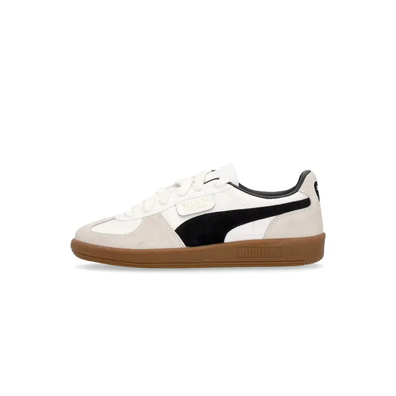 Scarpa Bassa Uomo Palermo Lth White/vapor Gray/gum