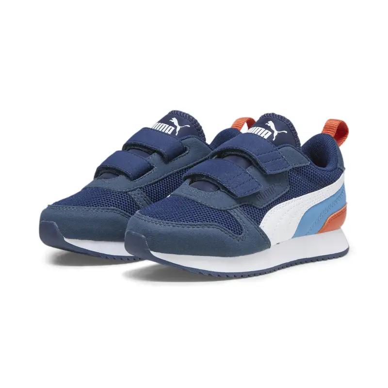 Scarpa da ginnastica R78 per bambini PUMA Persian Blue White Inky Regal | Puma Blu