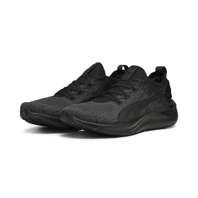 Scarpa da running Electrify NITRO 3 Knit PUMA Black Strong Gray | Puma Nero