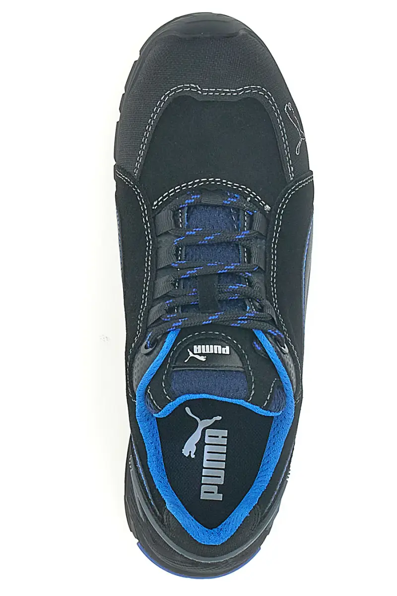 Scarpe antinfortunistiche nere e blu S3L Puma Rio Low Safety [NERO miniatura 3