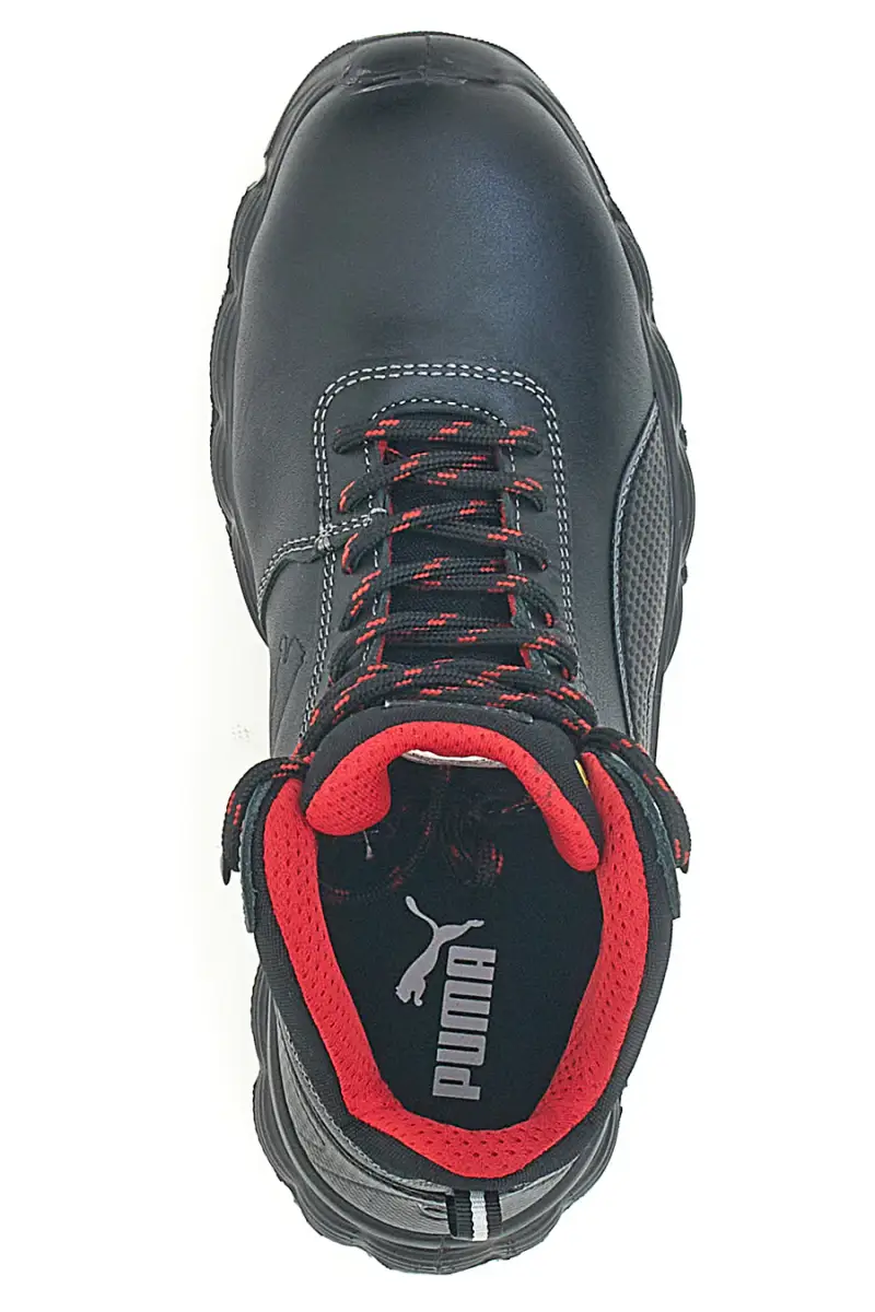 Scarpe antinfortunistiche nere S3L ESD F0 SR Puma Condor Black Mid [NERO miniatura 3